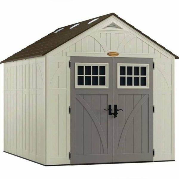 Suncast Tremont 8×10 BMS8100 Outdoor Resin Storage Shed