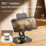 Mobile desktop stand rotatable foldable TV series tablet phone stand - Image 5