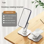 Mobile desktop stand rotatable foldable TV series tablet phone stand - Image 7