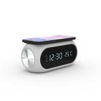 15W wireless charging clock alarm thermometer wireless charging time display wireless charging - Image 5